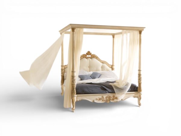 Grand imperial canopy bed for master suite