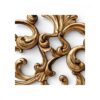 Ornate European scrollwork bed design