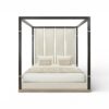 Monarch Pavilion Canopy Bed with architectural frame