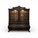 Morvex Regal cabinet in dark polish finish