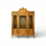 Royale Ornament cabinet with gilded palace detailing