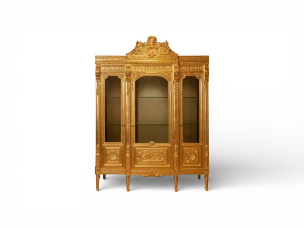 Royale Ornament cabinet with gilded palace detailing