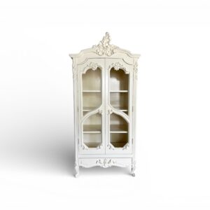 Roselle Louis XV armoire with ornate carved doors