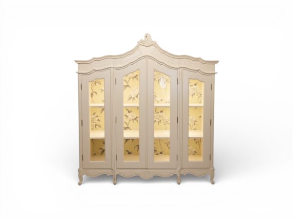 Madame Royale armoire with ornate carved detailing