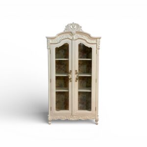 French Imperial cupboard with classic carved detailing