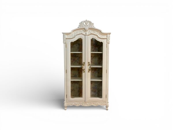 French Imperial cupboard with classic carved detailing
