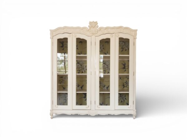 Luxury palace-style cupboard with deep shelving