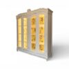 Premium wooden cupboard with imperial proportions