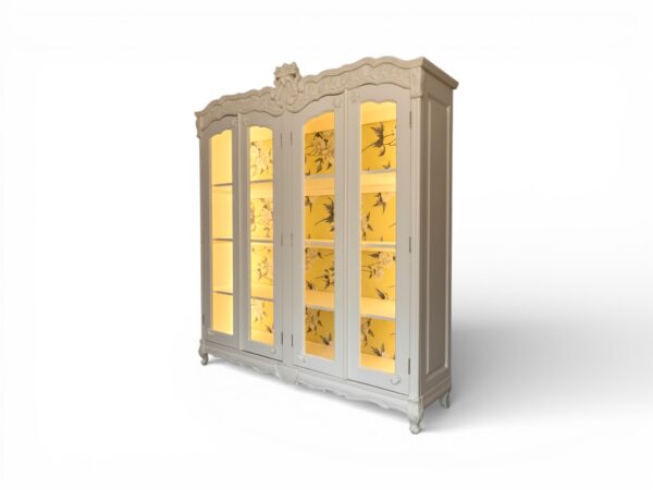 Premium wooden cupboard with imperial proportions