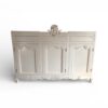 Classic carved wooden sideboard cabinet