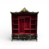 Handcrafted teak wood wardrobe for elegant interiors