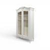 Luxury Elmsbury Glass Wardrobe in solid wood