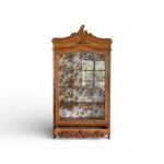 Imperion Display Cabinet in solid teak wood with glass front