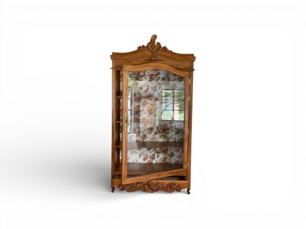 Handcrafted Imperion Display Cabinet with glass shelving