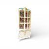 Premium wooden cabinet with pastel hand finish