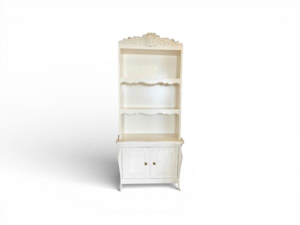 Luxury tall cabinet in solid wood construction