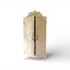 Classic European wooden wardrobe cabinet