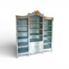 Elegant classic cabinet with open shelving design
