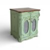 Luxury accent cabinet with decorative detailing