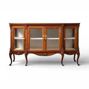Harrington Manor Cabinet with glass display doors