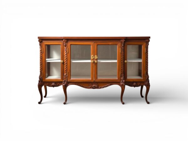 Harrington Manor Cabinet with glass display doors