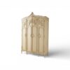 Classic European wooden wardrobe for luxury interiors