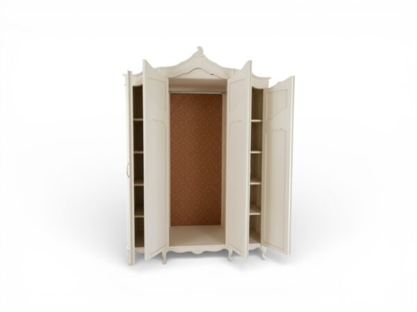 Designer wardrobe with refined European silhouette