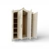 Premium carved wardrobe with elegant proportions