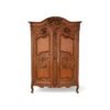 Louis XV heritage wardrobe with intricate carved doors