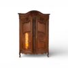Classic French wooden wardrobe with rich detailing