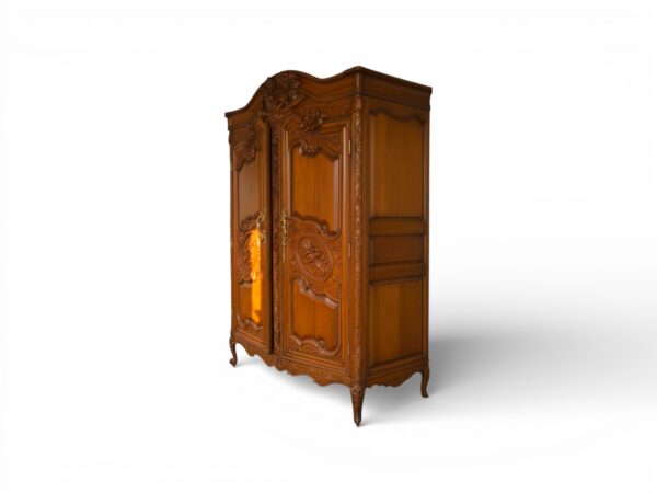 Luxury Louis XV style wardrobe for elegant bedrooms
