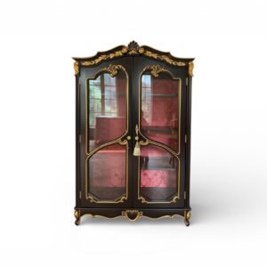 Belmont Classic Wardrobe with black and gold detailing