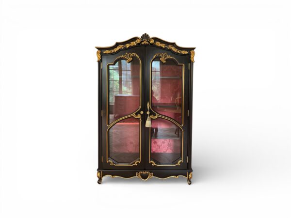 Belmont Classic Wardrobe with black and gold detailing