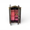 European style wardrobe with ornate detailing