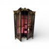 Designer black and gold wardrobe for luxury homes