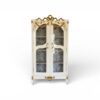 Crown of Louis Wardrobe with ivory and gold detailing