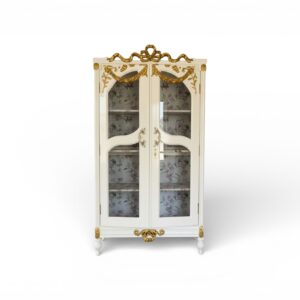 Crown of Louis Wardrobe with ivory and gold detailing