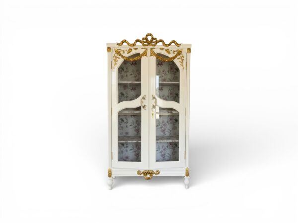 Crown of Louis Wardrobe with ivory and gold detailing