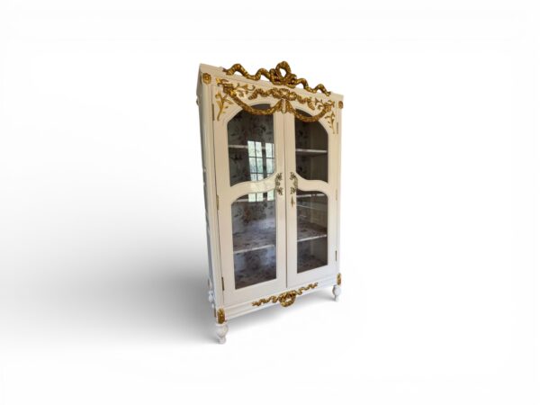 Elegant ivory wardrobe inspired by Louis interiors
