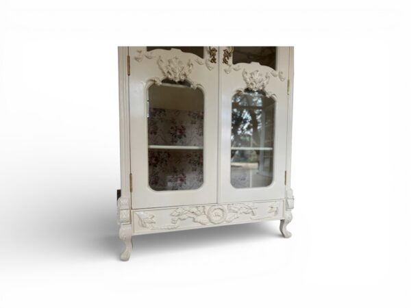French style wooden display cabinet furniture