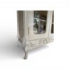 Elegant ivory cabinet for decorative display