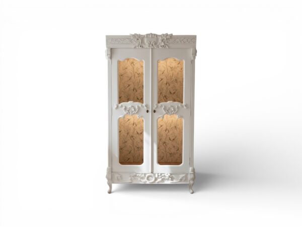 Ivoria Belle display cabinet with glass doors