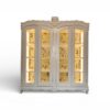 Palace Grand cupboard with wide glass-panelled doors