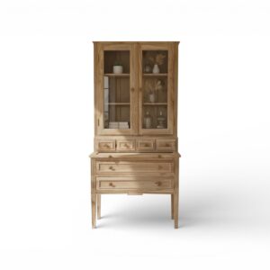 Langford Classic Hutch wooden display cabinet