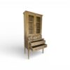 Premium solid wood display hutch