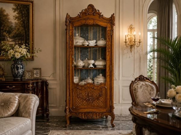 Rochefort Classic Vitrine with elegant French detailing