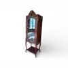 Classic mirror glass curio cabinet design