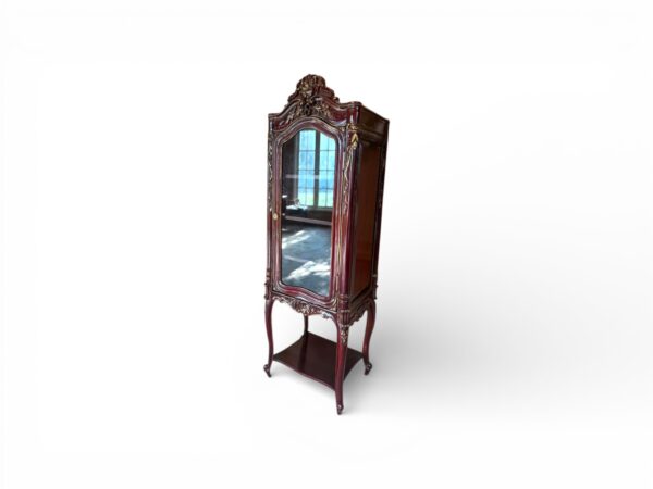 Classic mirror glass curio cabinet design
