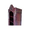 Luxury carved mirror curio furniture