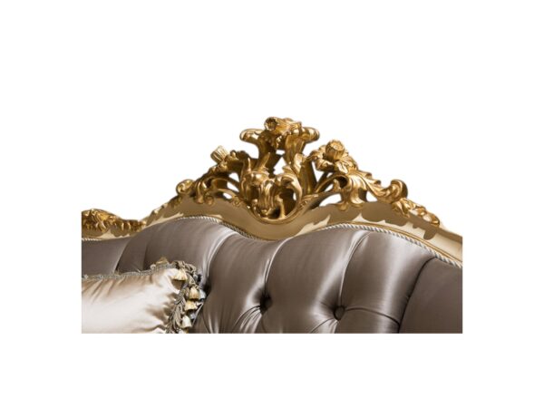 Handcrafted baroque style living room sofa